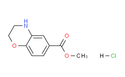 CAS No. 648449-54-1, Methyl 3,4-dihydro-2H-benzo[b][1,4]oxazine-6-carboxylate hydrochloride