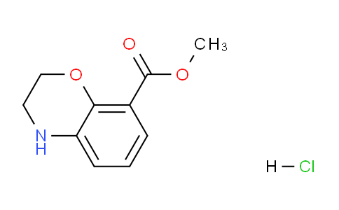 CAS No. 1423033-34-4, Methyl 3,4-dihydro-2H-benzo[b][1,4]oxazine-8-carboxylate hydrochloride