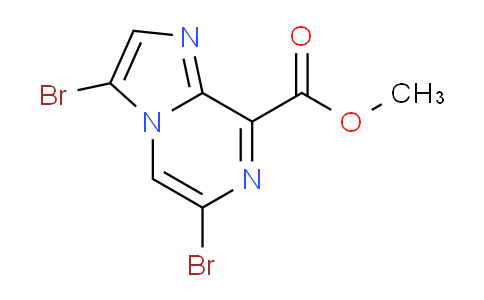 CAS No. 1420670-22-9, Methyl 3,6-dibromoimidazo[1,2-a]pyrazine-8-carboxylate
