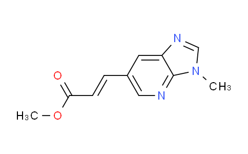 CAS No. 1186405-22-0, Methyl 3-(3-methyl-3H-imidazo[4,5-b]pyridin-6-yl)acrylate