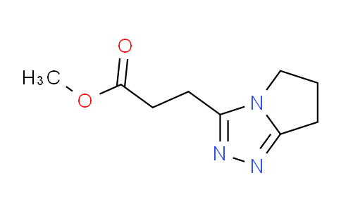 DY683422 | 1707370-09-9 | Methyl 3-(6,7-dihydro-5H-pyrrolo[2,1-c][1,2,4]triazol-3-yl)propanoate