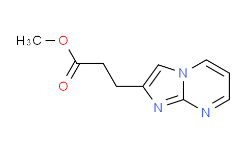 CAS No. 1824097-15-5, Methyl 3-(imidazo[1,2-a]pyrimidin-2-yl)propanoate