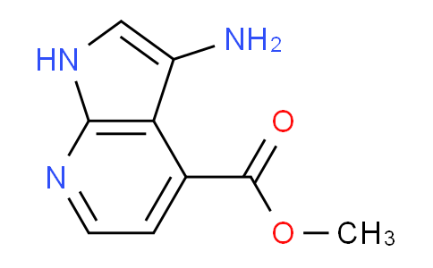 CAS No. 1190321-19-7, Methyl 3-amino-1H-pyrrolo[2,3-b]pyridine-4-carboxylate