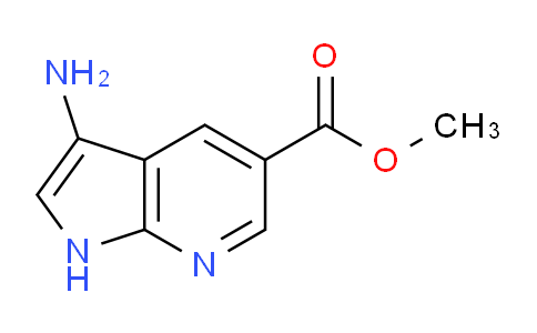 CAS No. 1190322-62-3, Methyl 3-amino-1H-pyrrolo[2,3-b]pyridine-5-carboxylate