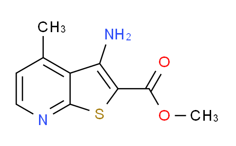 CAS No. 1024388-72-4, Methyl 3-amino-4-methylthieno[2,3-b]pyridine-2-carboxylate