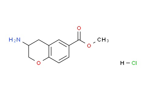 CAS No. 1384264-98-5, Methyl 3-aminochroman-6-carboxylate hydrochloride