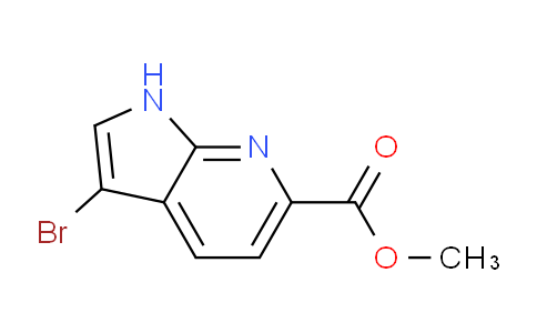 CAS No. 1638760-65-2, Methyl 3-bromo-1H-pyrrolo[2,3-b]pyridine-6-carboxylate