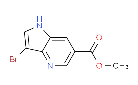 CAS No. 1190312-64-1, Methyl 3-bromo-1H-pyrrolo[3,2-b]pyridine-6-carboxylate