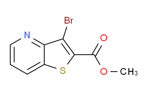 CAS No. 1104630-92-3, Methyl 3-bromothieno[3,2-b]pyridine-2-carboxylate