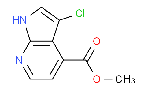CAS No. 1190313-80-4, Methyl 3-chloro-1H-pyrrolo[2,3-b]pyridine-4-carboxylate