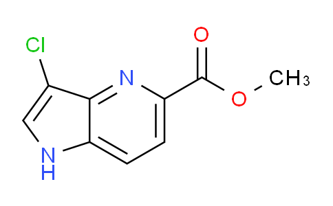 CAS No. 1190310-67-8, Methyl 3-chloro-1H-pyrrolo[3,2-b]pyridine-5-carboxylate