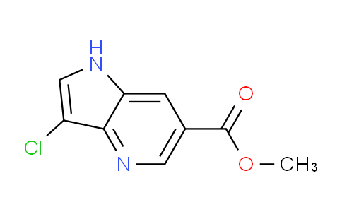 CAS No. 1190312-70-9, Methyl 3-chloro-1H-pyrrolo[3,2-b]pyridine-6-carboxylate