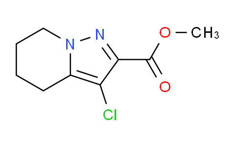 CAS No. 1448862-60-9, Methyl 3-chloro-4,5,6,7-tetrahydropyrazolo[1,5-a]pyridine-2-carboxylate