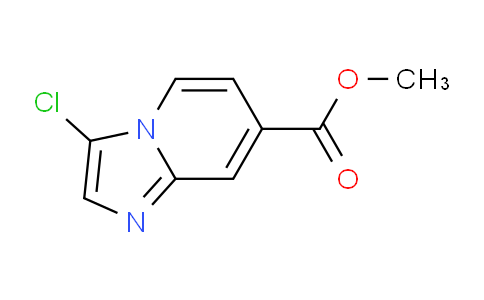 CAS No. 1396554-42-9, Methyl 3-chloroimidazo[1,2-a]pyridine-7-carboxylate