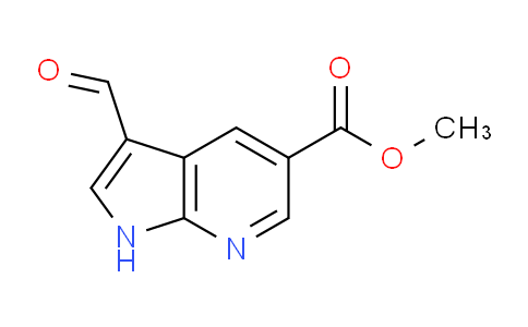 CAS No. 1190309-80-8, Methyl 3-formyl-1H-pyrrolo[2,3-b]pyridine-5-carboxylate