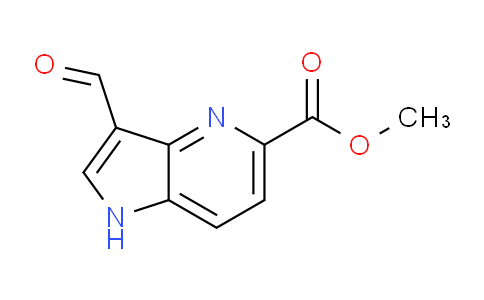 CAS No. 1190311-00-2, Methyl 3-formyl-1H-pyrrolo[3,2-b]pyridine-5-carboxylate