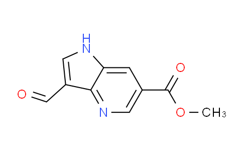 CAS No. 1190322-90-7, Methyl 3-formyl-1H-pyrrolo[3,2-b]pyridine-6-carboxylate