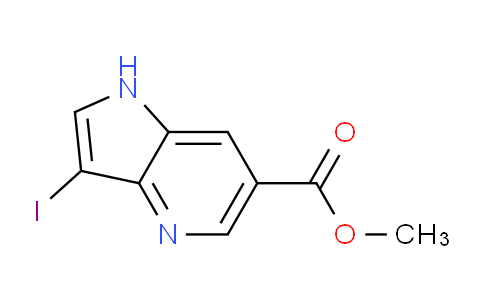 CAS No. 1190322-88-3, Methyl 3-iodo-1H-pyrrolo[3,2-b]pyridine-6-carboxylate