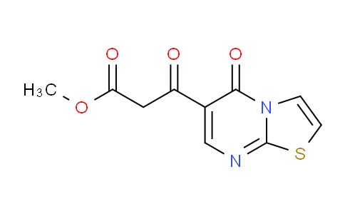 CAS No. 1229626-91-8, Methyl 3-oxo-3-(5-oxo-5H-thiazolo[3,2-a]pyrimidin-6-yl)propanoate