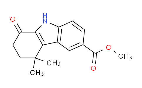 CAS No. 1424995-10-7, Methyl 4,4-dimethyl-1-oxo-2,3,4,9-tetrahydro-1H-carbazole-6-carboxylate