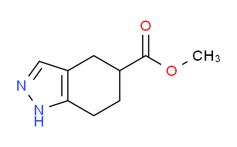 CAS No. 1076197-88-0, Methyl 4,5,6,7-tetrahydro-1H-indazole-5-carboxylate