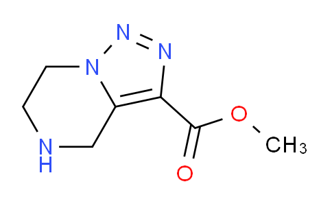 CAS No. 1211538-23-6, Methyl 4,5,6,7-tetrahydro-[1,2,3]triazolo[1,5-a]pyrazine-3-carboxylate