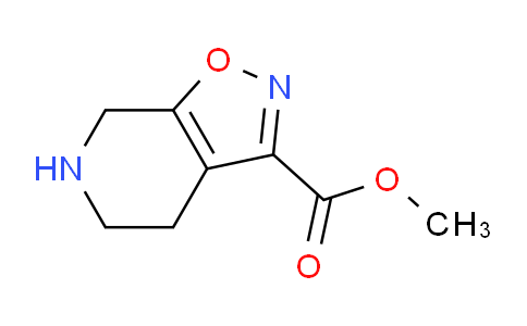 CAS No. 1207175-95-8, Methyl 4,5,6,7-tetrahydroisoxazolo[5,4-c]pyridine-3-carboxylate