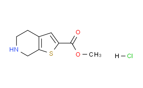 CAS No. 1956377-82-4, Methyl 4,5,6,7-tetrahydrothieno[2,3-c]pyridine-2-carboxylate hydrochloride