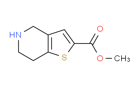CAS No. 221316-61-6, Methyl 4,5,6,7-tetrahydrothieno[3,2-c]pyridine-2-carboxylate