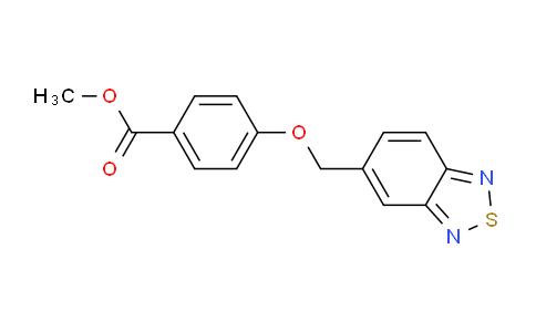 CAS No. 874834-02-3, Methyl 4-(benzo[c][1,2,5]thiadiazol-5-ylmethoxy)benzoate