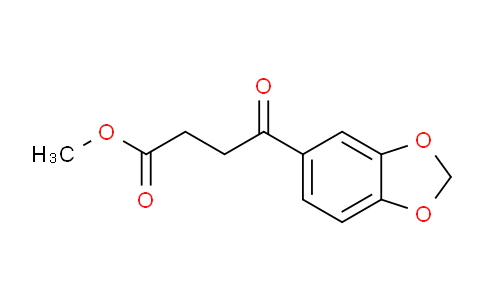 CAS No. 65374-90-5, Methyl 4-(benzo[d][1,3]dioxol-5-yl)-4-oxobutanoate