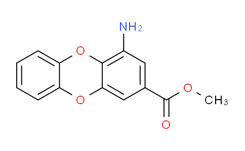 CAS No. 1020242-38-9, Methyl 4-aminodibenzo[b,e][1,4]dioxine-2-carboxylate