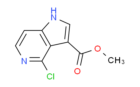 CAS No. 1246551-79-0, Methyl 4-chloro-1H-pyrrolo[3,2-c]pyridine-3-carboxylate