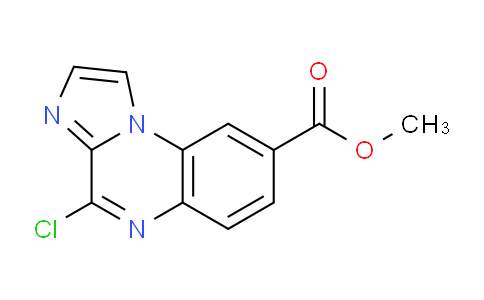 CAS No. 1452864-18-4, Methyl 4-chloroimidazo[1,2-a]quinoxaline-8-carboxylate