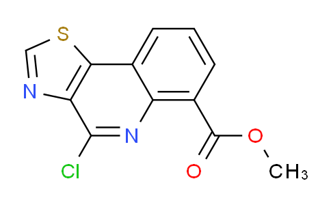 CAS No. 1269468-14-5, Methyl 4-chlorothiazolo[4,5-c]quinoline-6-carboxylate