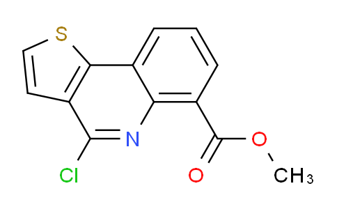 CAS No. 1269468-11-2, Methyl 4-chlorothieno[3,2-c]quinoline-6-carboxylate