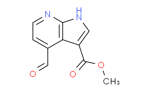 CAS No. 1190312-00-5, Methyl 4-formyl-1H-pyrrolo[2,3-b]pyridine-3-carboxylate