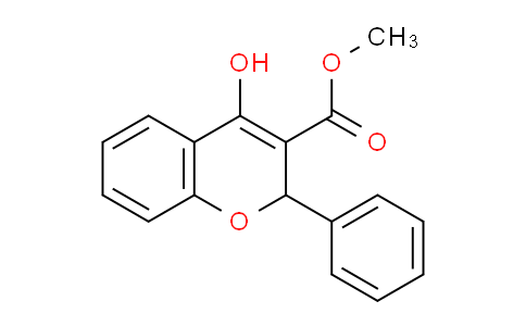 CAS No. 129410-08-8, Methyl 4-hydroxy-2-phenyl-2H-chromene-3-carboxylate