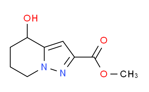 CAS No. 1708080-08-3, Methyl 4-hydroxy-4,5,6,7-tetrahydropyrazolo[1,5-a]pyridine-2-carboxylate