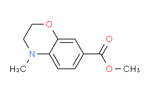 CAS No. 532391-91-6, Methyl 4-methyl-3,4-dihydro-2H-benzo[b][1,4]oxazine-7-carboxylate