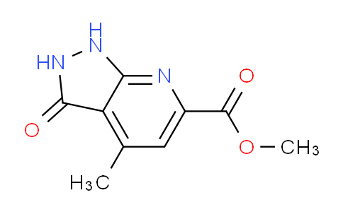 CAS No. 1439441-57-2, Methyl 4-methyl-3-oxo-2,3-dihydro-1H-pyrazolo[3,4-b]pyridine-6-carboxylate