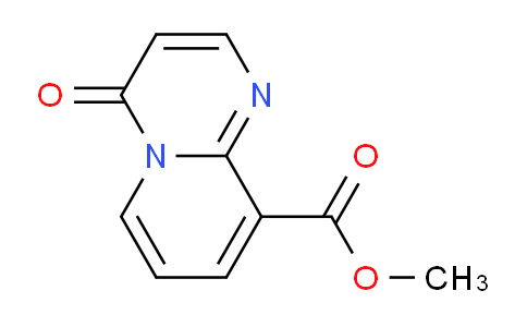 CAS No. 1395493-29-4, Methyl 4-oxo-4H-pyrido[1,2-a]pyrimidine-9-carboxylate