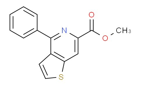 CAS No. 1344692-98-3, Methyl 4-phenylthieno[3,2-c]pyridine-6-carboxylate