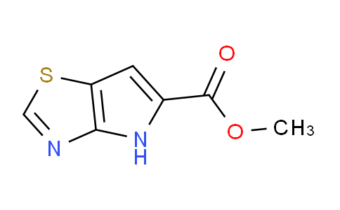 CAS No. 1327366-67-5, Methyl 4H-pyrrolo[2,3-d]thiazole-5-carboxylate