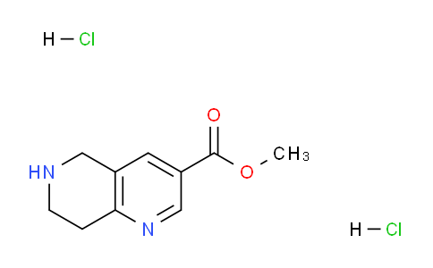 CAS No. 1263378-85-3, Methyl 5,6,7,8-tetrahydro-1,6-naphthyridine-3-carboxylate dihydrochloride