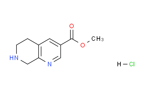 CAS No. 1253792-57-2, Methyl 5,6,7,8-tetrahydro-1,7-naphthyridine-3-carboxylate hydrochloride
