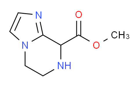 CAS No. 1543378-25-1, Methyl 5,6,7,8-tetrahydroimidazo[1,2-a]pyrazine-8-carboxylate