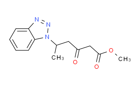 CAS No. 1229626-83-8, Methyl 5-(1H-benzo[d][1,2,3]triazol-1-yl)-3-oxohexanoate