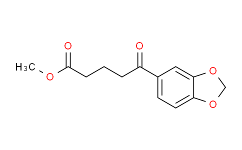 CAS No. 930116-86-2, Methyl 5-(benzo[d][1,3]dioxol-5-yl)-5-oxopentanoate