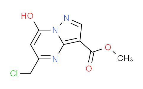 CAS No. 656818-50-7, Methyl 5-(chloromethyl)-7-hydroxypyrazolo[1,5-a]pyrimidine-3-carboxylate